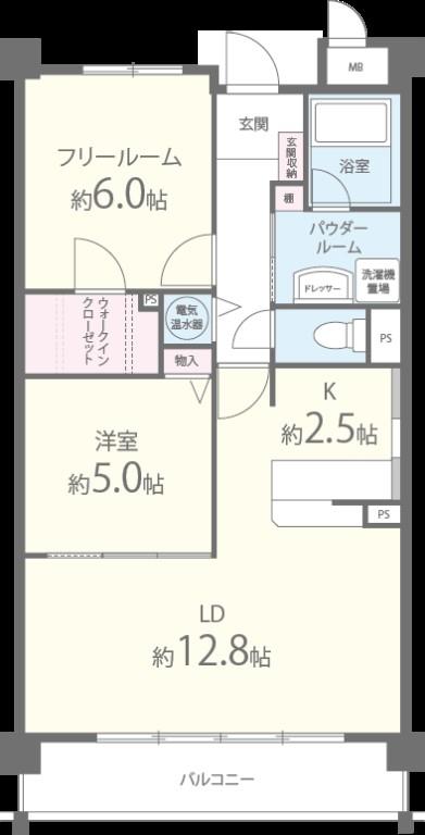 ソリエベーネ 間取り図