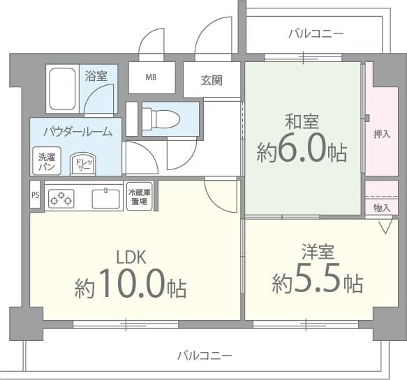 21世紀ペガサスⅢ 間取り図
