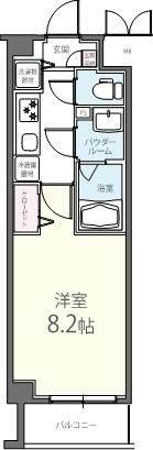 レ・フォルテ 間取り図