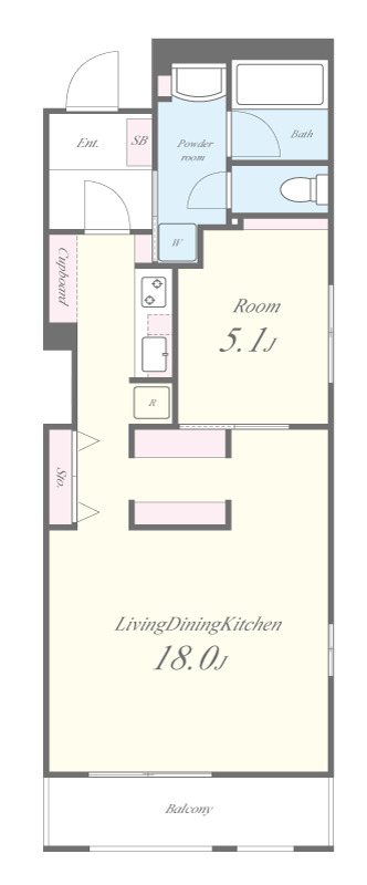 GRANGE京都丹波口 間取り図