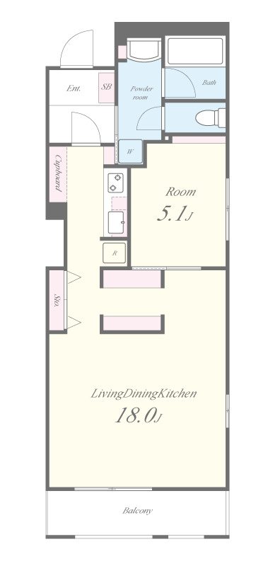 GRANGE京都丹波口 間取り図