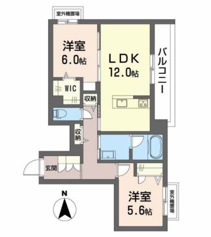 シャーメゾン　グランド　ビュイソン 間取り図
