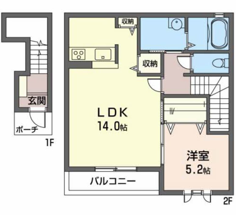 ＩＫメゾン（A） 間取り図