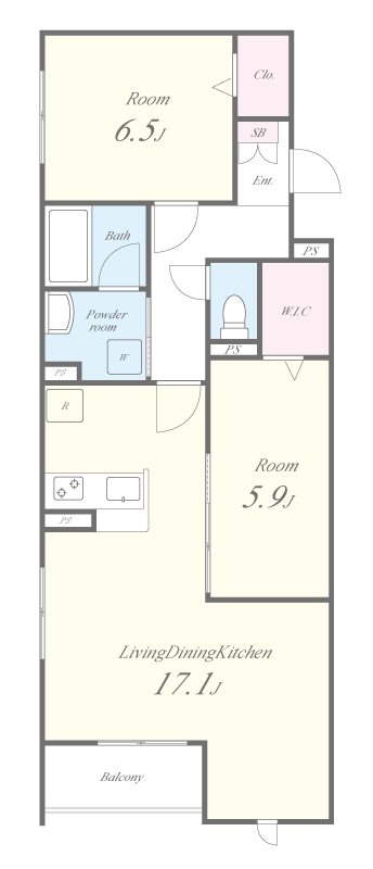 メゾン・ゲン 間取り図
