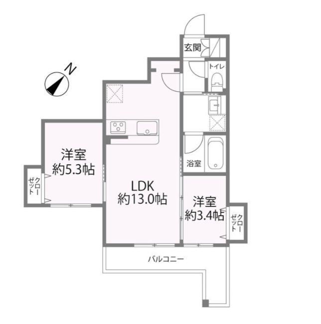Reglia今里North 間取り図