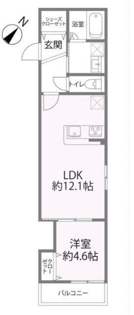 Reglia今里North 間取り図