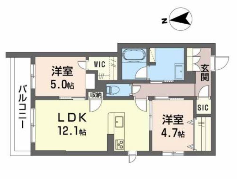 ＳｈａＭａｉｓｏｎ　リバーヒルズ 間取り図