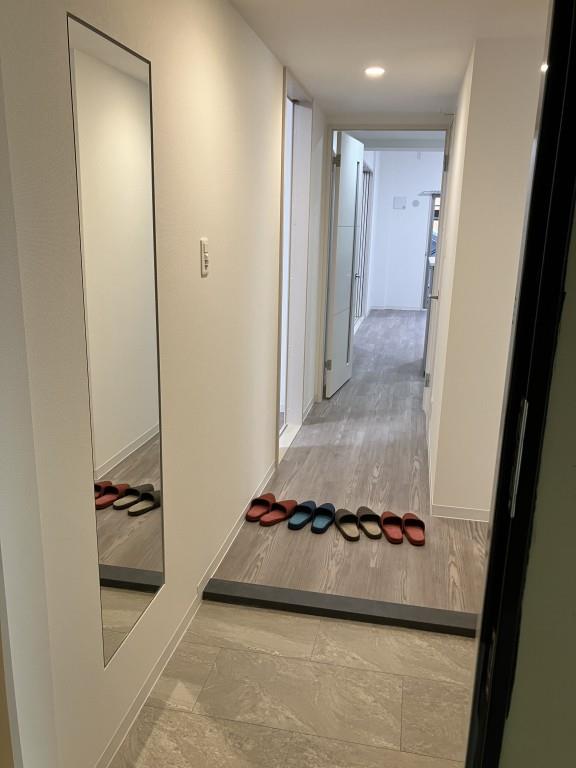 クレリア新深江 玄関