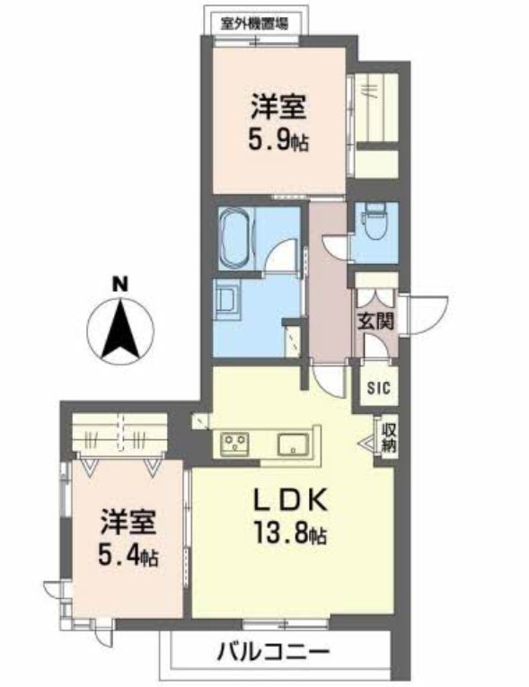 Sha Maion　ゆたか 間取り図