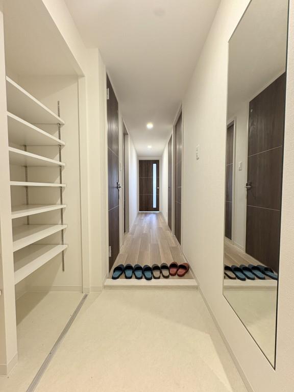 クレリア新深江 玄関