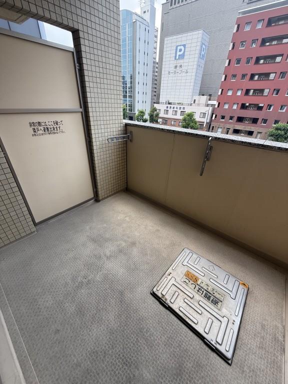 ボーベル南船場 ベランダ