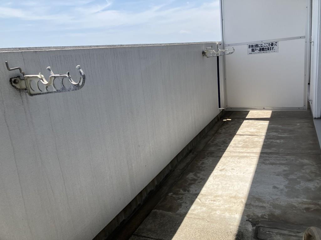 アジュール飾磨 ベランダ