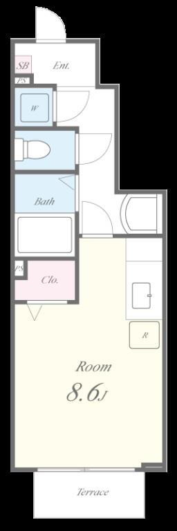 シャルマン土井 間取り図