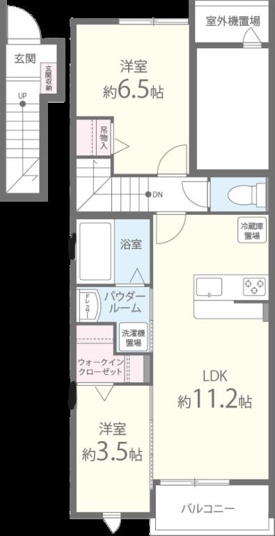 ラディエース 間取り図