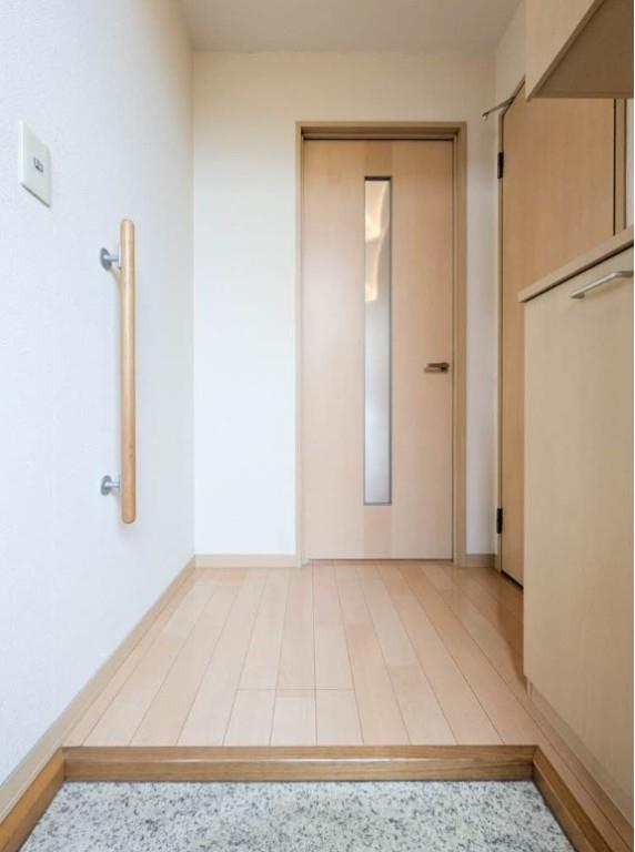 シャーメゾン岡山B棟 玄関