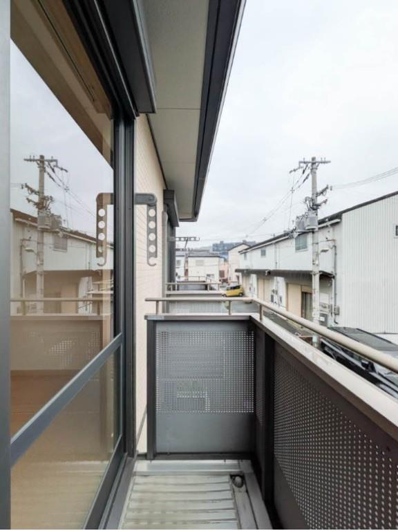 シャーメゾン岡山B棟 ベランダ