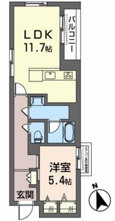 シャーメゾンＦ＆ｄ 間取り図