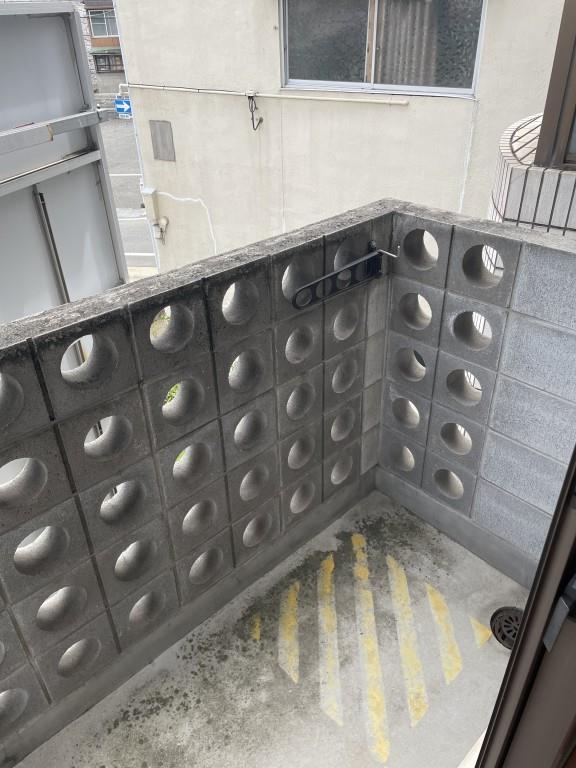 ベルフラワー岡町 ベランダ