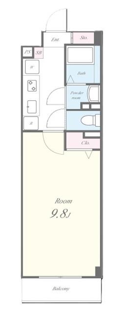 Citrus Fiore(シトラスフィオーレ) 間取り図