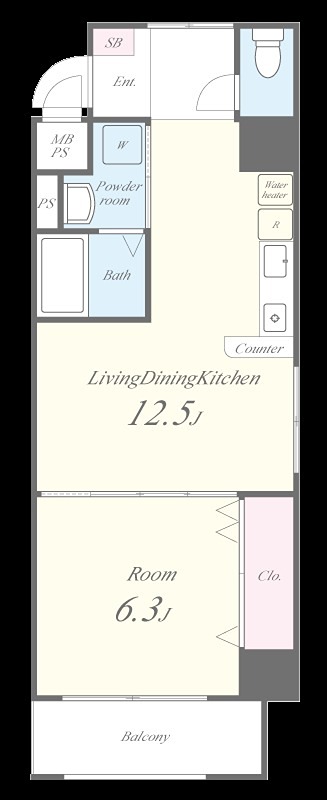 ルミエール堂ヶ芝 間取り図