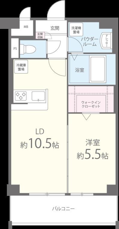 プレミアムワン 間取り図