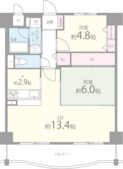 エクセレント・バーツ 間取り図
