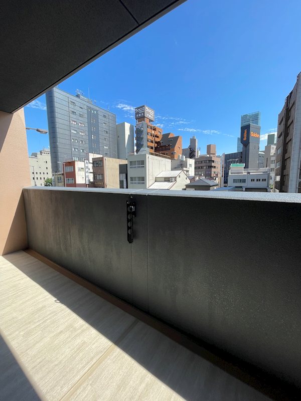アグレアーブル(天王寺区) ベランダ