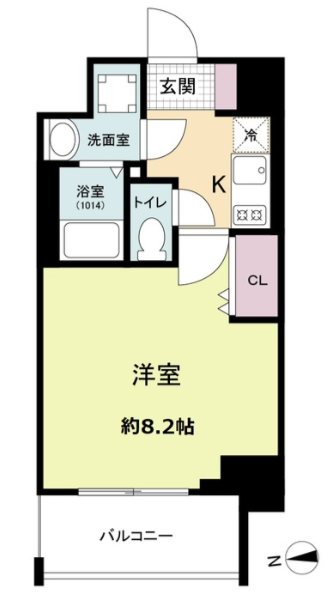 Metrosa深江橋 間取り図