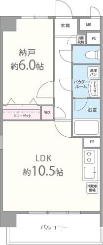 ベロ クオーレ三国 間取り図