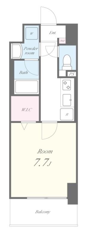 ソレアード(中川区) 間取り図