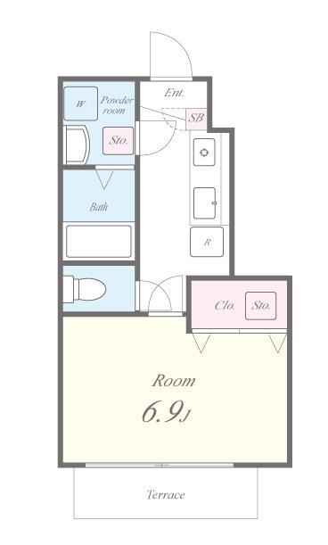 エバーソレーユ 間取り図