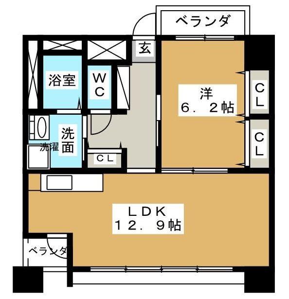 プログレス泉 間取り図