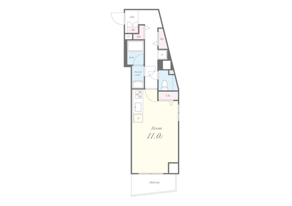 ROOTs Nakano-sakaue 間取り図