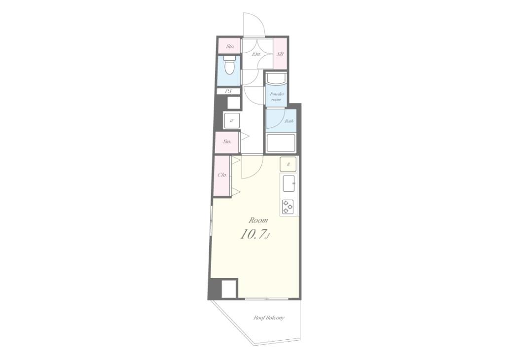 ROOTs Nakano-sakaue 間取り図