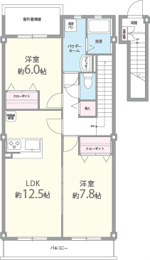 ペルル寺門 間取り