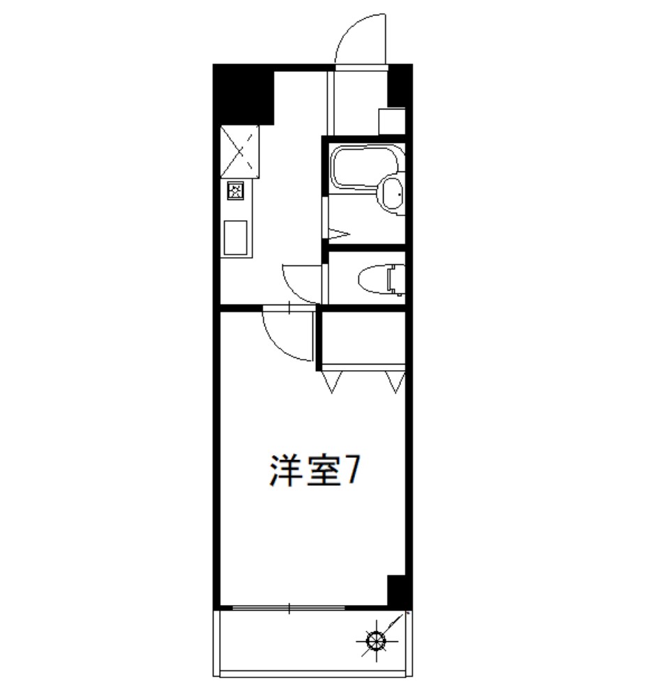サンハイム牧田Ⅱ 間取り