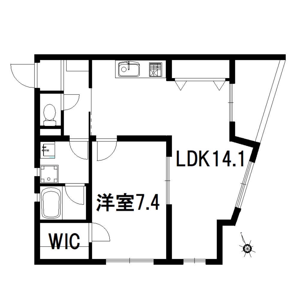 泰洋アパートメント 間取り