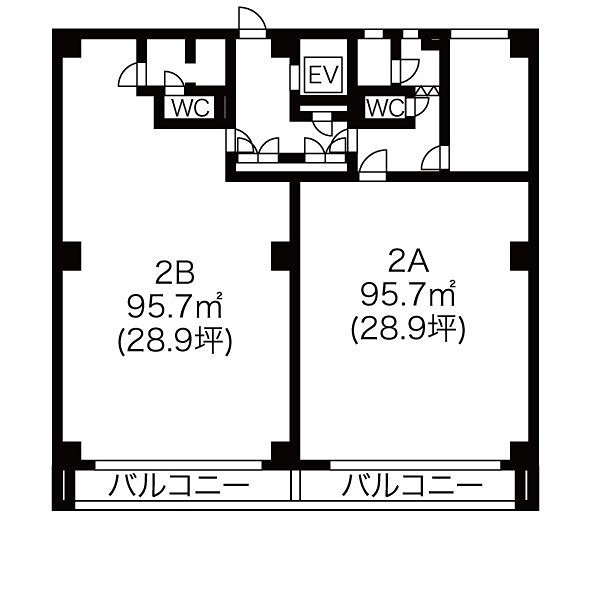 伊東屋栄中駒ビル本館 間取り