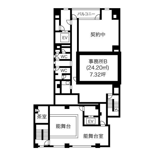 居東屋伏見中駒ビル 間取り