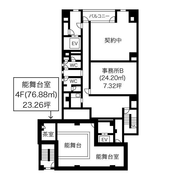 居東屋伏見中駒ビル 間取り