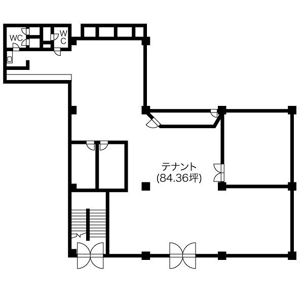 グランデ神宮前中駒ビル 間取り