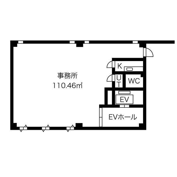 八興第2センタービル 間取り