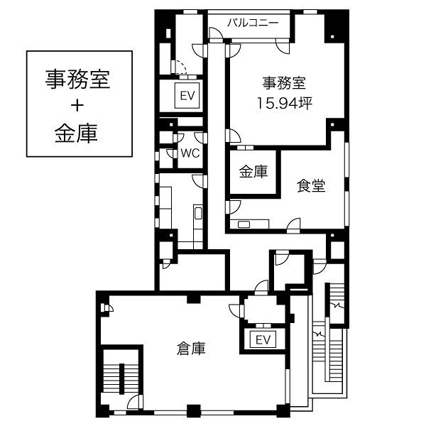 居東屋伏見中駒ビル 間取り