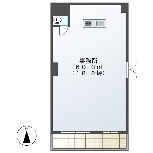 M'S茶屋ヶ坂 間取り