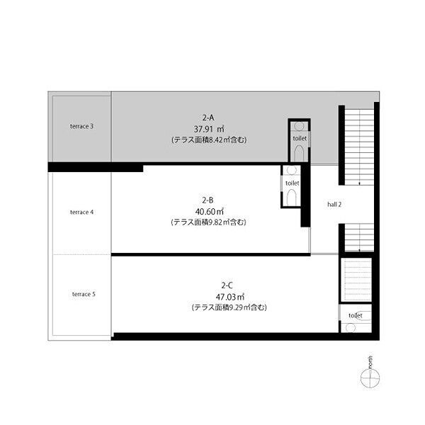 HARVEY TERRACE 覚王山 間取り