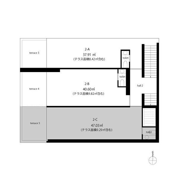 HARVEY TERRACE 覚王山 間取り