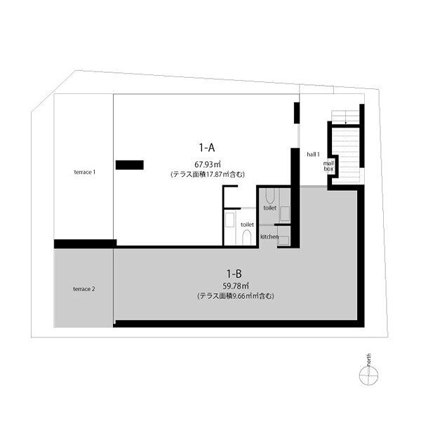 HARVEY TERRACE 覚王山 間取り