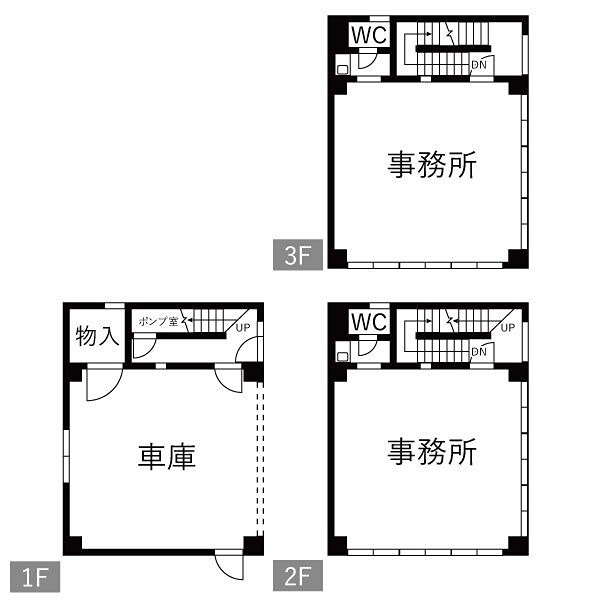 沢上店舗事務所 間取り