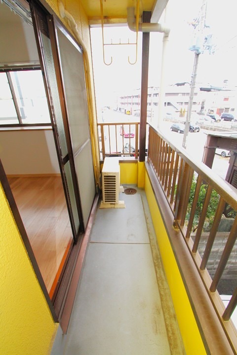 三熊ハイツ渚5号 ベランダ