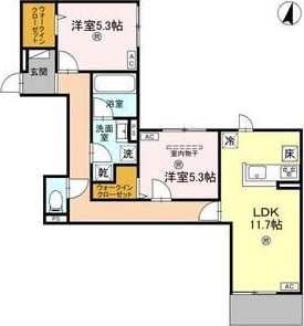 D-residence枚方上之町 間取り